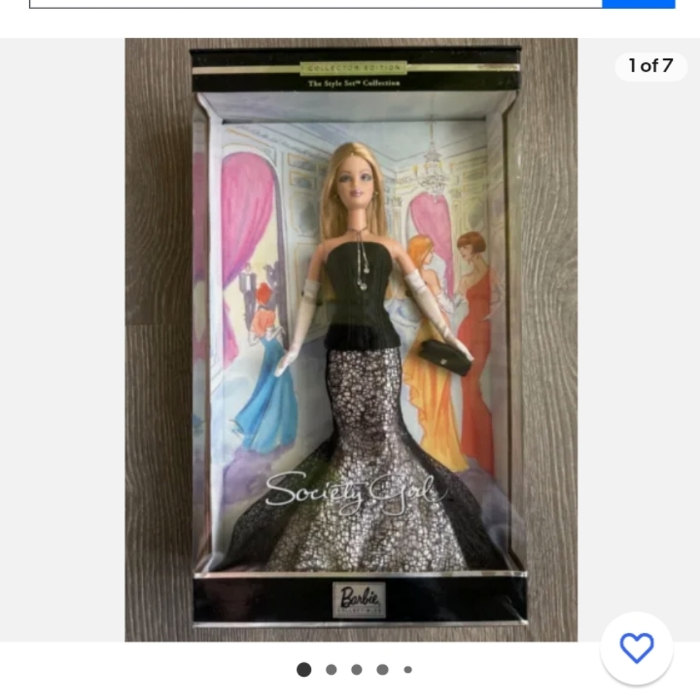 COLLECTORS EDITION Society Girl Barbie Collectibles